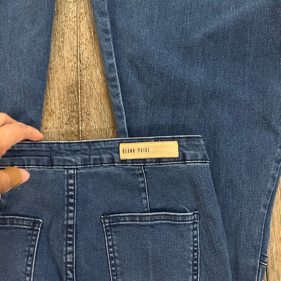Women's Blank Paige Flare Jeans - Picture 8 of 13